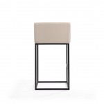Embassy Barstool in Cream and Black (Set of 3)
