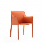 Paris 6-Piece Dining Chairs in Coral