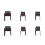 Paris 6-Piece Dining Chairs in Grey