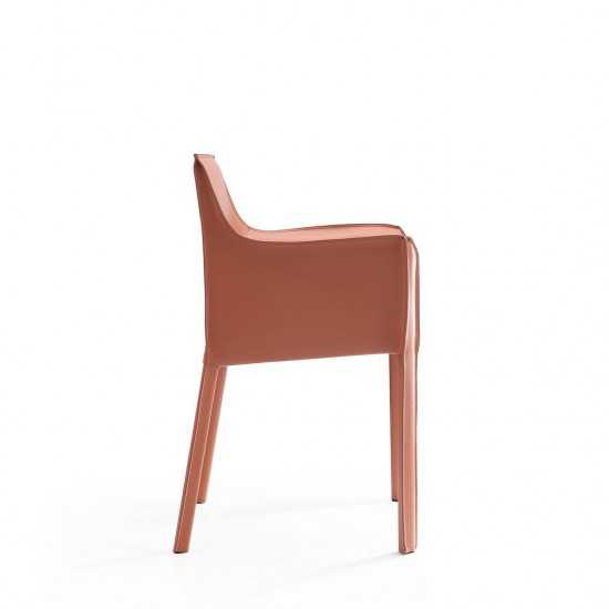 Paris 8-Piece Dining Chairs in Clay