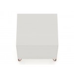 Rockefeller Nightstand 1.0 - Set of 2 in Off White and Nature