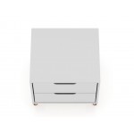 Rockefeller Nightstand 2.0 - Set of 2 in White