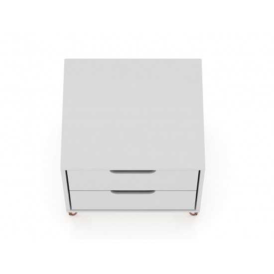 Rockefeller Nightstand 2.0 - Set of 2 in White