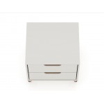 Rockefeller Nightstand 2.0 - Set of 2 in Off White and Nature