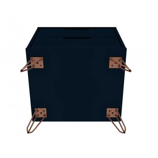 Rockefeller Nightstand 2.0 - Set of 2 in Tatiana Midnight Blue