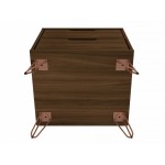 Rockefeller Nightstand 2.0 - Set of 2 in Brown