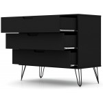 Rockefeller Dresser - Set of 2 in Black