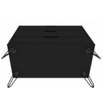 Rockefeller Dresser - Set of 2 in Black