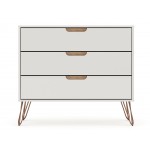 Rockefeller Dresser - Set of 2 in Off White and Nature