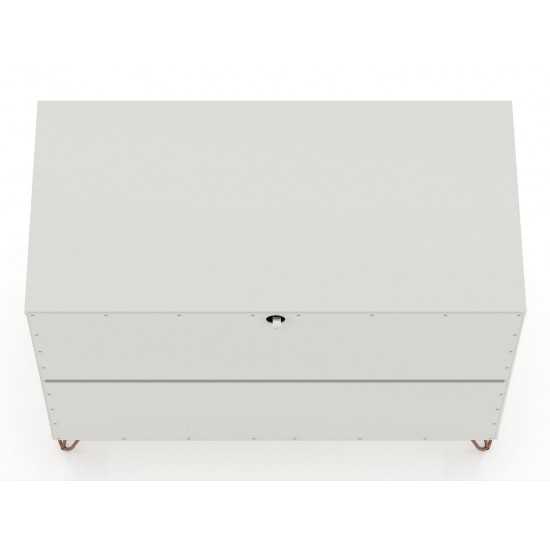 Rockefeller Dresser - Set of 2 in Off White and Nature