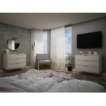 Rockefeller Dresser - Set of 2 in Off White and Nature