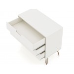 Rockefeller Dresser - Set of 2 in Off White and Nature