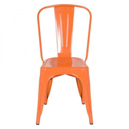Fine Mod Imports Talix Chair, Orange