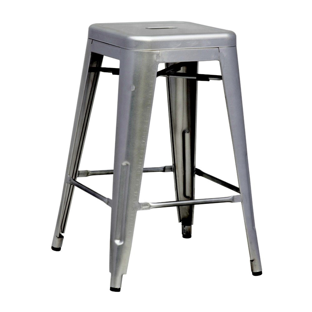 Fine Mod Imports Talix Counter Stool, Gunmetal