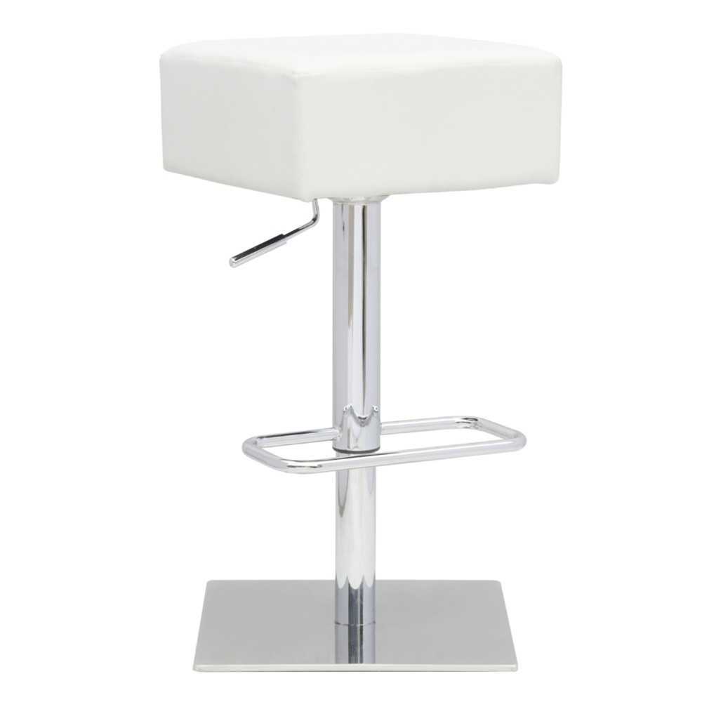 Fine Mod Imports Marshmallow Bar Stool, White Fine Mod Imports Marshmallow Bar Stool, White