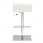 Fine Mod Imports Marshmallow Bar Stool, White