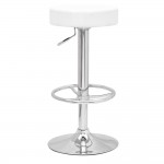 Fine Mod Imports Ex Bar Stool, White