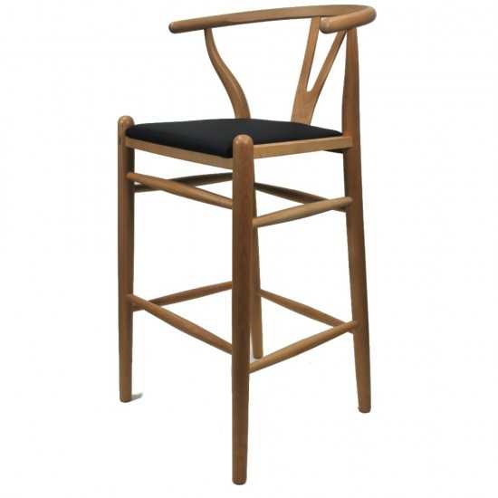 Fine Mod Imports Woodstring Counter Chair, Natural