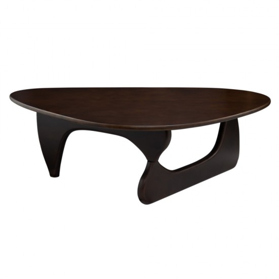 Fine Mod Imports Rare Coffee Table, Walnut