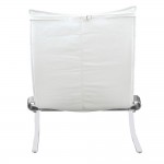 Fine Mod Imports Pika 20 Lounge Chair, White