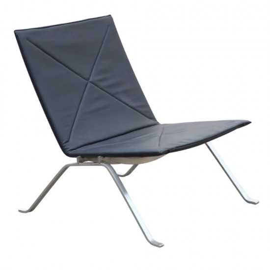 Fine Mod Imports Pika 22 Lounge Chair, Black