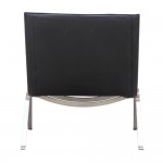 Fine Mod Imports Pika 22 Lounge Chair, Black