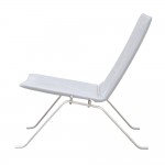 Fine Mod Imports Pika 22 Lounge Chair, White