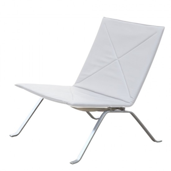 Fine Mod Imports Pika 22 Lounge Chair, White