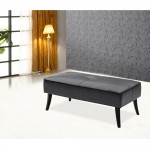 Fine Mod Imports Danial Bench, Black