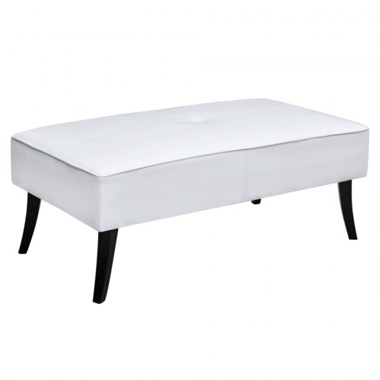 Fine Mod Imports Danial Bench, White