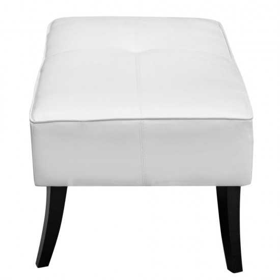 Fine Mod Imports Danial Bench, White