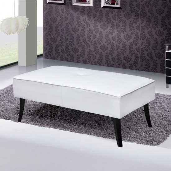 Fine Mod Imports Danial Bench, White