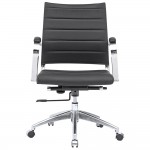 Fine Mod Imports Sopada Conference Office Chair Mid Back, Black