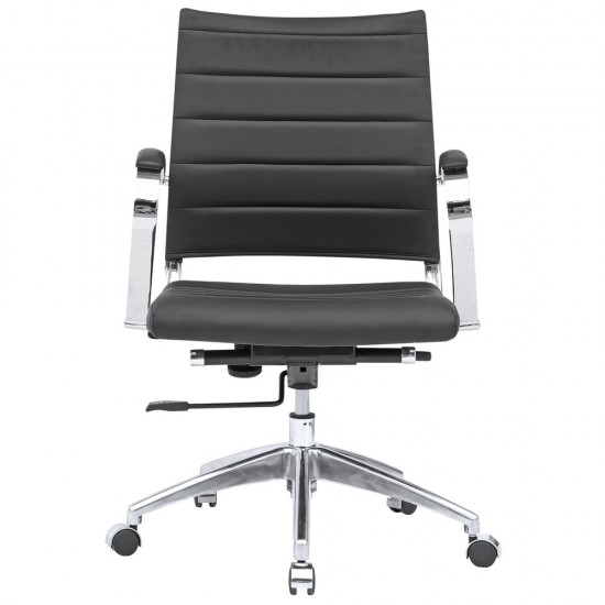 Fine Mod Imports Sopada Conference Office Chair Mid Back, Black