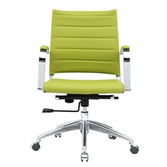 Fine Mod Imports Sopada Conference Office Chair Mid Back, Green