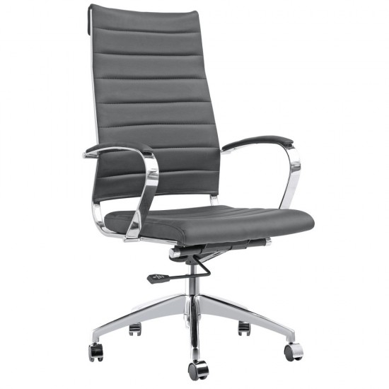 Fine Mod Imports Sopada Conference Office Chair High Back, Black