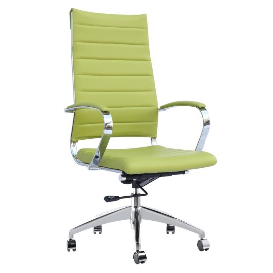 Fine Mod Imports Sopada Conference Office Chair High Back, Green