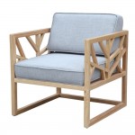 Fine Mod Imports Silent Chair, Gray