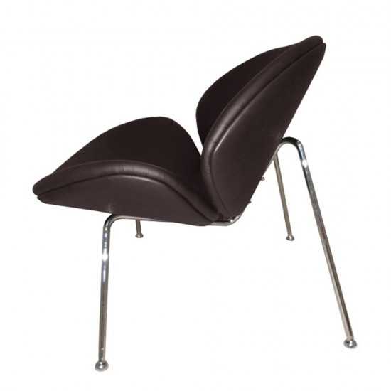 Fine Mod Imports Slice Chair, Dark Brown