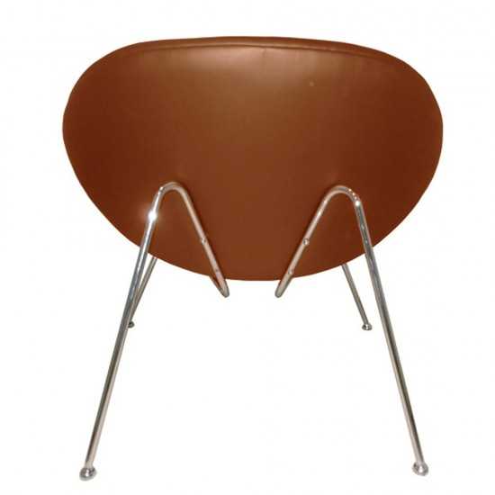 Fine Mod Imports Slice Chair, Light Brown