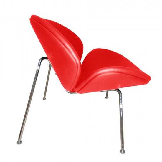 Fine Mod Imports Slice Chair, Red