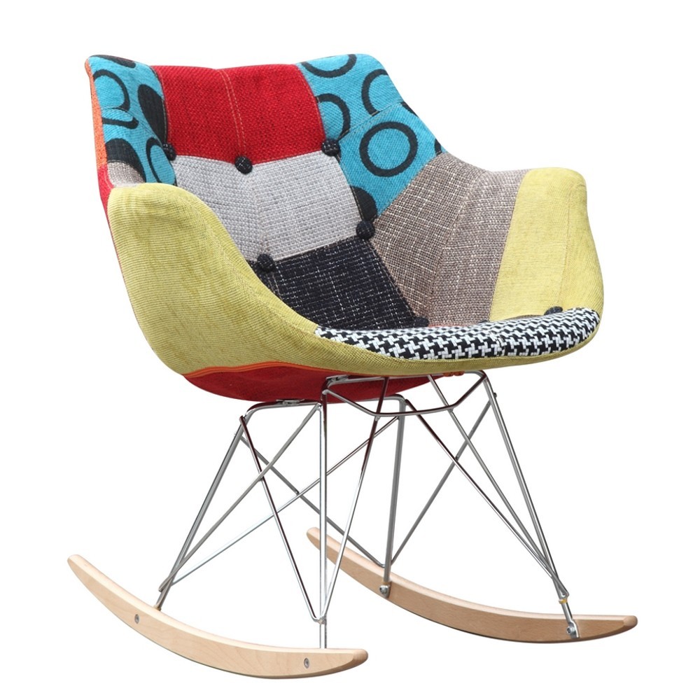 Fine Mod Imports Ginger Rocker Arm Chair