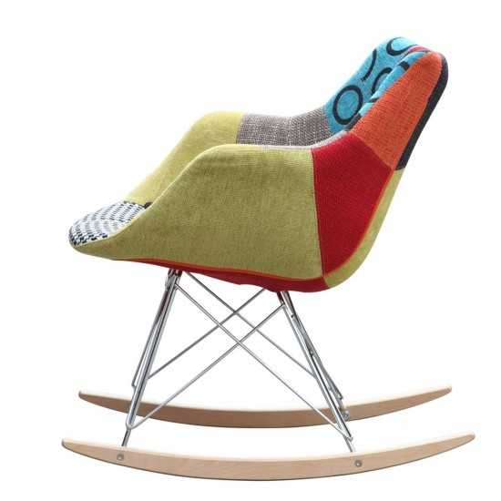 Fine Mod Imports Ginger Rocker Arm Chair