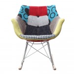 Fine Mod Imports Ginger Rocker Arm Chair