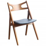 Fine Mod Imports Oksana Chair, Walnut