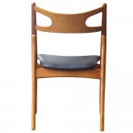 Fine Mod Imports Oksana Chair, Walnut