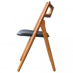 Fine Mod Imports Oksana Chair, Walnut