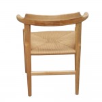 Fine Mod Imports Stringta Dining Side Chair, Natural