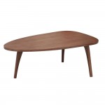 Fine Mod Imports Holland Coffee Table, Walnut