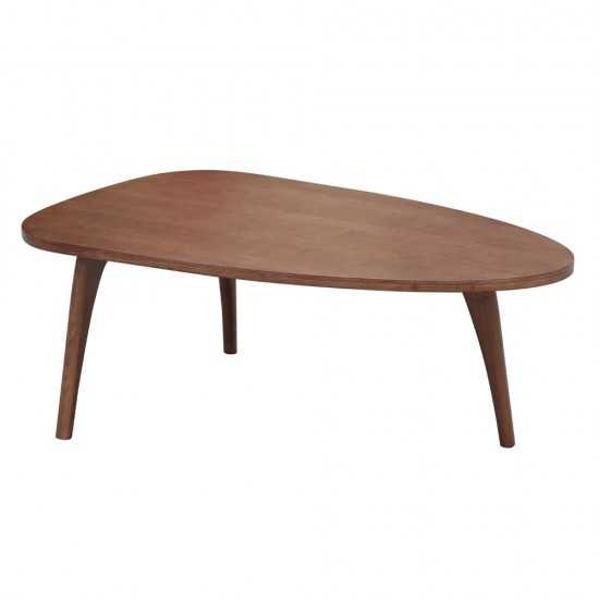 Fine Mod Imports Holland Coffee Table, Walnut